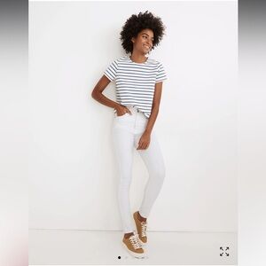 Madewell 10” high rise skinny